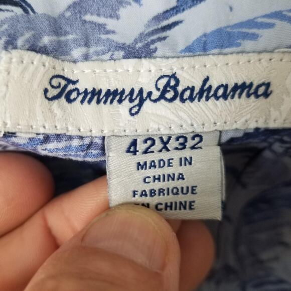 Tommy Bahama Pants Mens 42x32 Khaki 5-Pocket Stretch Chino Casual Flat Front - Picture 15 of 16